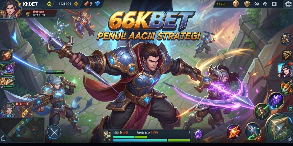 Tampilan gameplay dinamis dan seru di 66KBET.