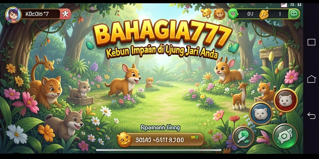 Screenshot gameplay BAHAGIA777 menampilkan aktivitas bercocok tanam yang seru.