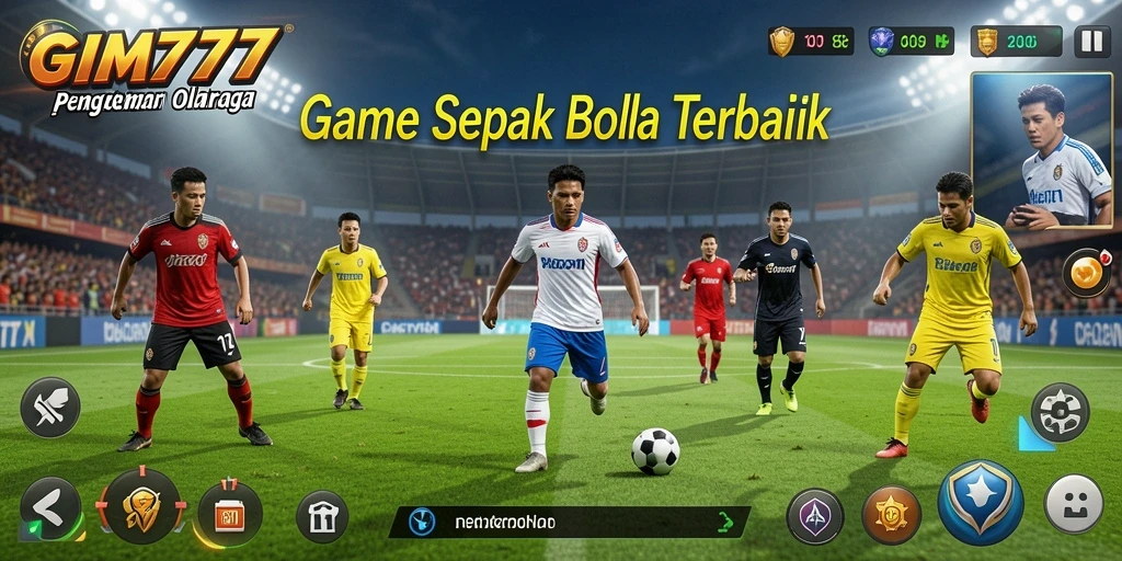 Tampilan gameplay GIM777 yang mengesankan dalam aksi sepak bola.