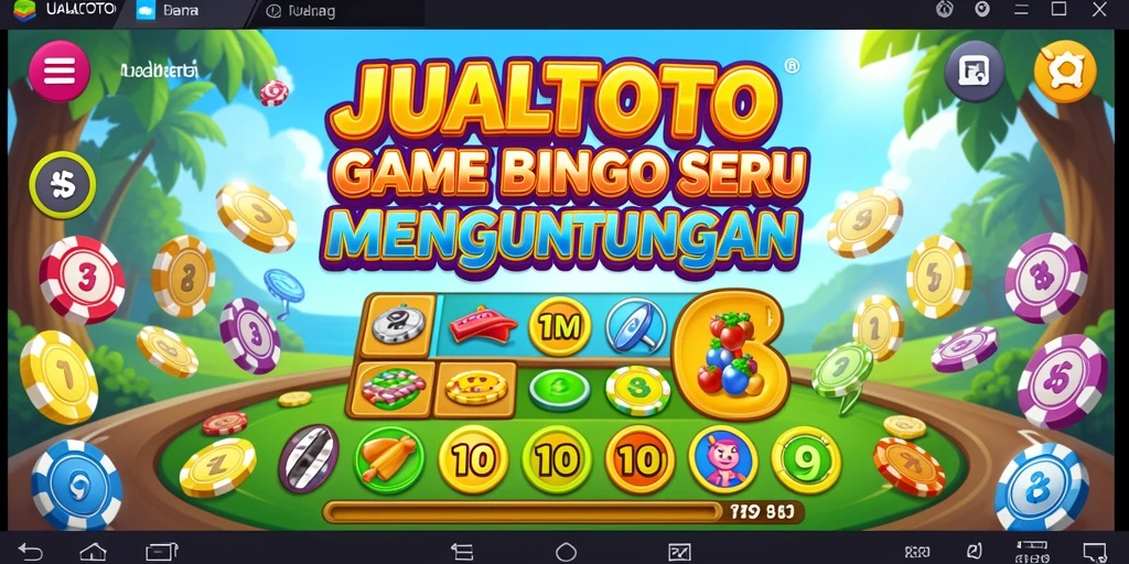 Gameplay seru dan menarik dari JUALTOTO saat bermain Bingo.