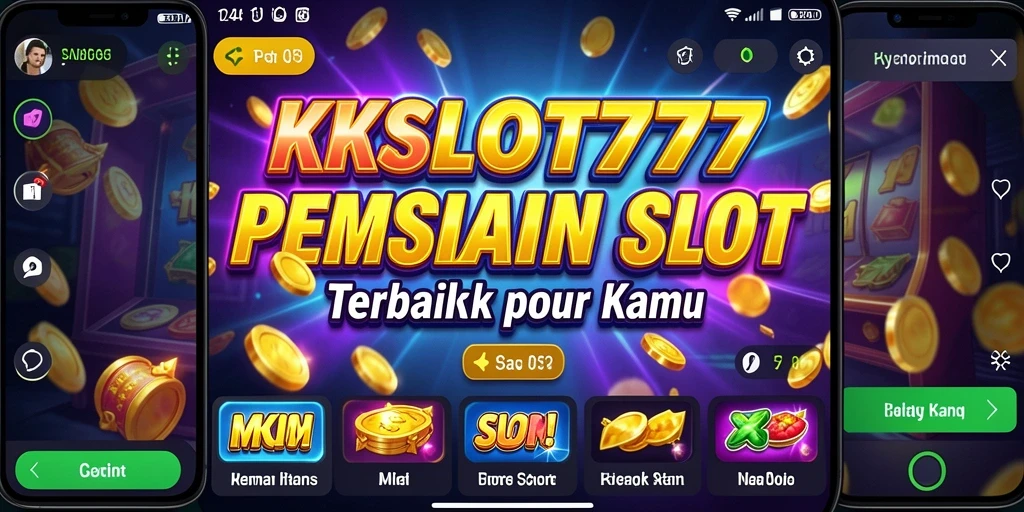 Tangkapan layar gameplay KKSLOT777 dengan tema slot yang menarik.