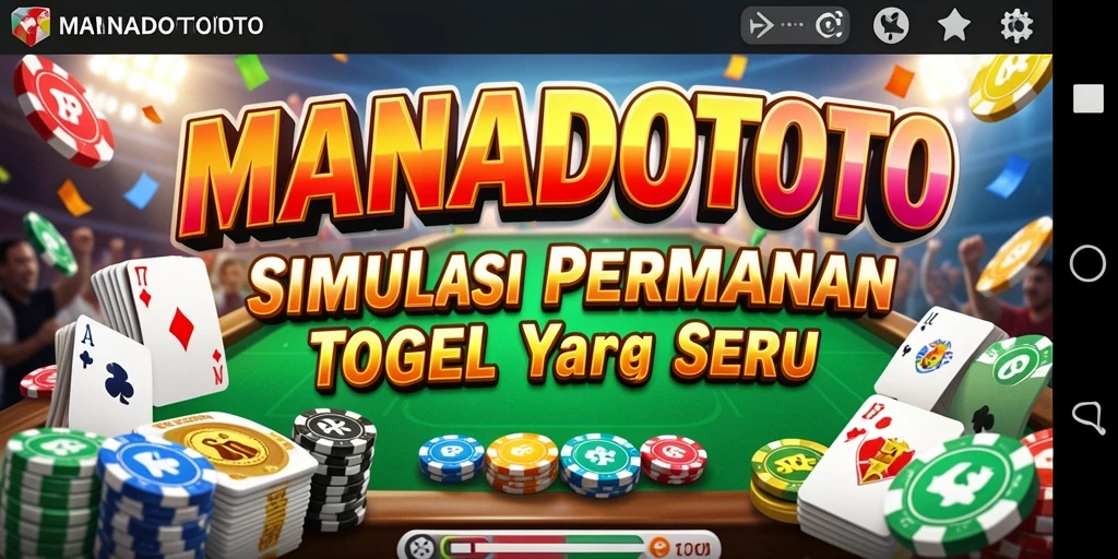 Screenshot gameplay MANADOTOTO menampilkan keseruan bermain togel.