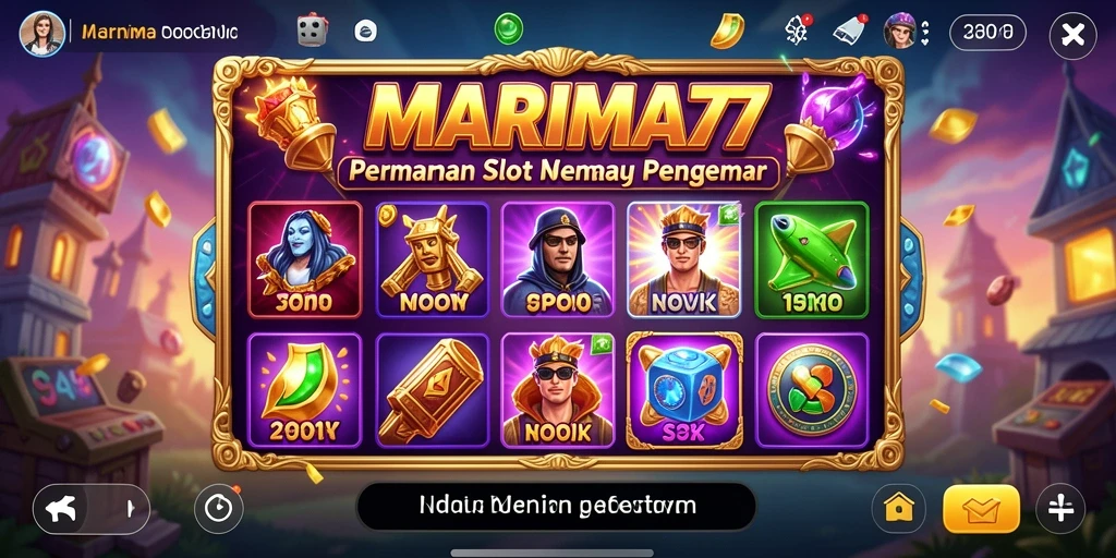 Screenshot gameplay slot MARIMA77 yang menampilkan aksi seru.