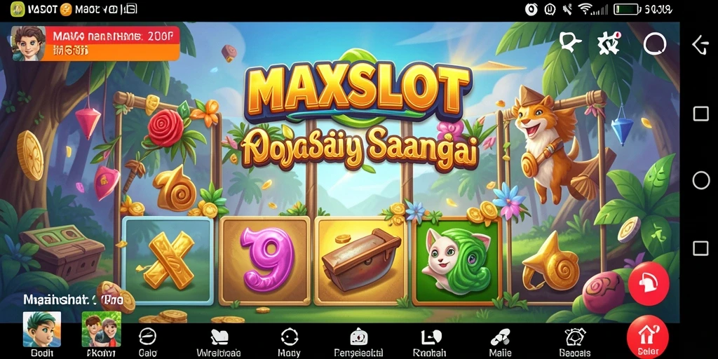 Tangkapan layar gameplay MAXSLOT yang menarik dan penuh warna.