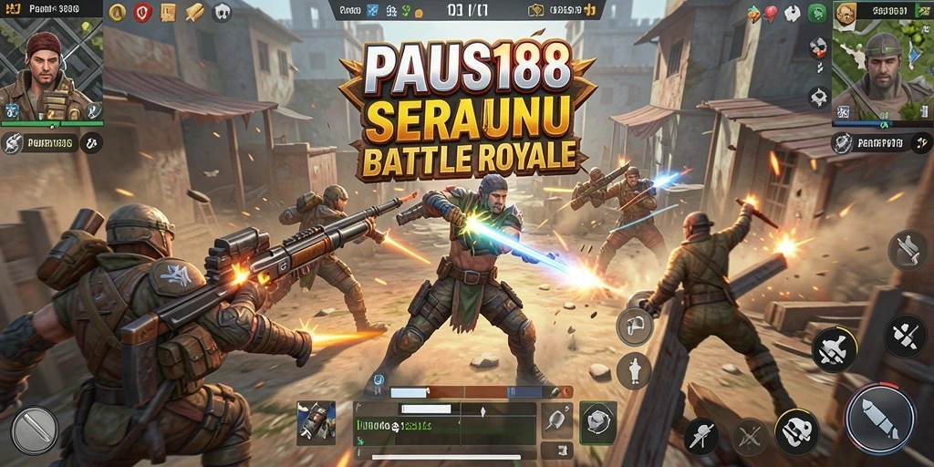 Tampilan gameplay intens dan seru dalam PAUS188.