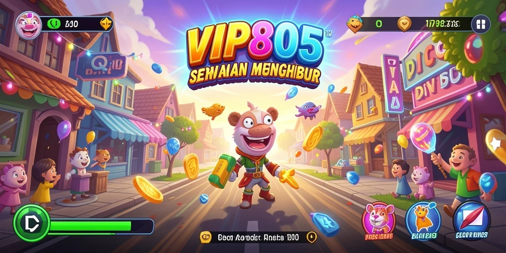 Screenshot utama yang menunjukkan gameplay seru di <strong>VIP805</strong>.