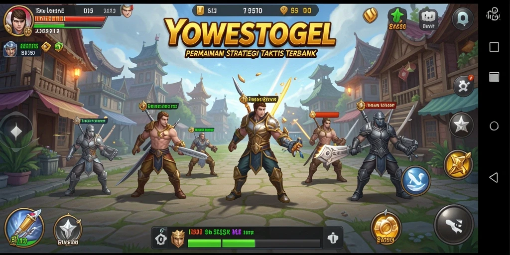 Tampilan gameplay YOWESTOGEL yang seru dan strategis.